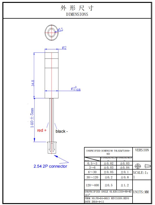 60mW blue Laser Module 60mW blue Laser Module