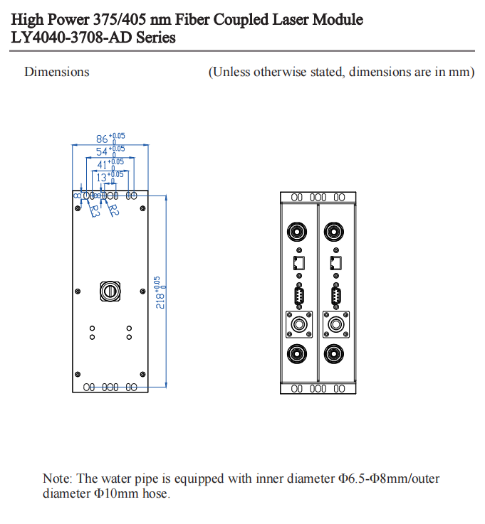 Fiber Coupled Diode Laser Module Fiber Coupled Diode Laser Module