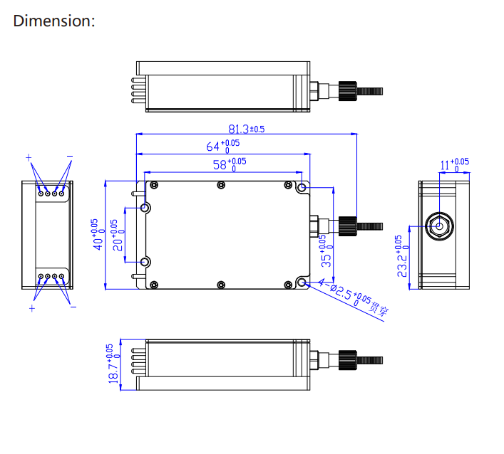 405nm laser for UV Curing 405nm laser for UV Curing