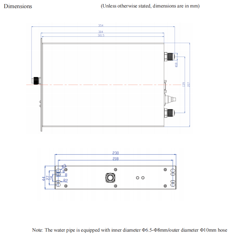 24W 395nm Laser Module 24W 395nm Laser Module