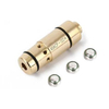 650nm 3mW Brass Laser Training Cartridge 9mm Laser Module for Dry Fire Shooting