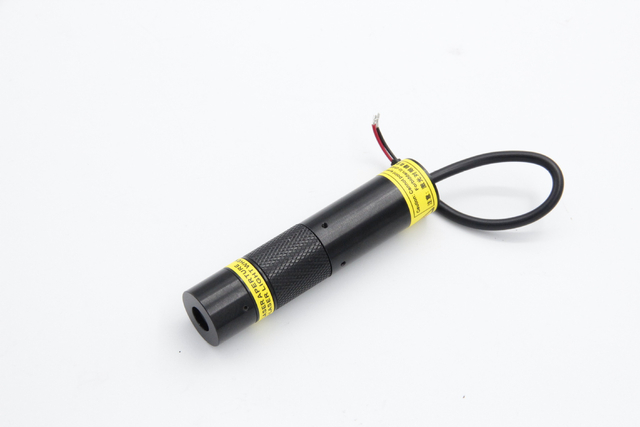 Adjustable UV 380nm 60mW Dot Diode Laser Module for Biomedical Testing