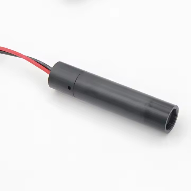 12mm 650nm 5mW Red Laser Module with 7mm Spot Size at 30m Working Distance