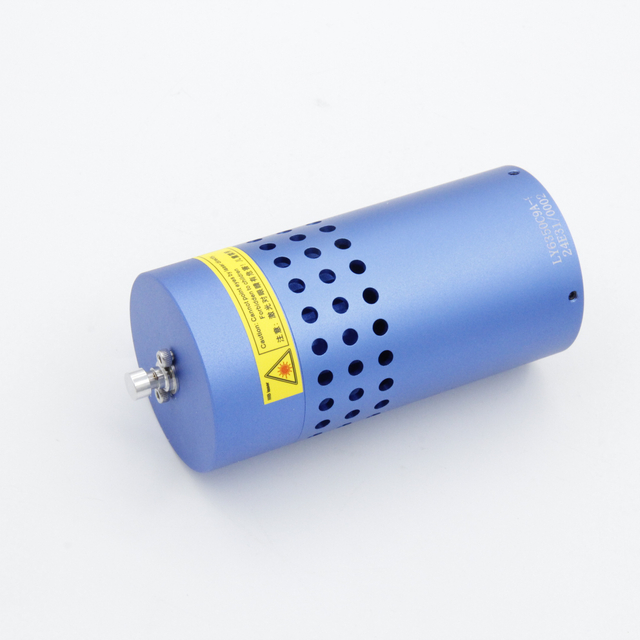 Single Mode Red 638nm 0.2mW Fiber-Coupled Laser Module for Medical Blood Detection