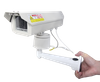 High Power 360-Degree Automatic Rotating Wall-mounted 520nm 1W Green Laser Bird Deterrent Light