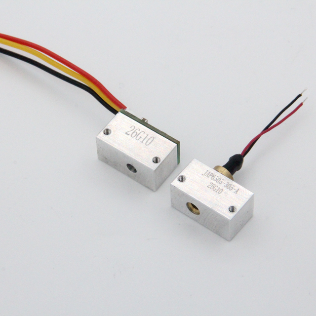 Laser Emitter& Receiver Integrated 650nm 2mW Red Dot Laser Module for 3D Printers Positioning& Measurement